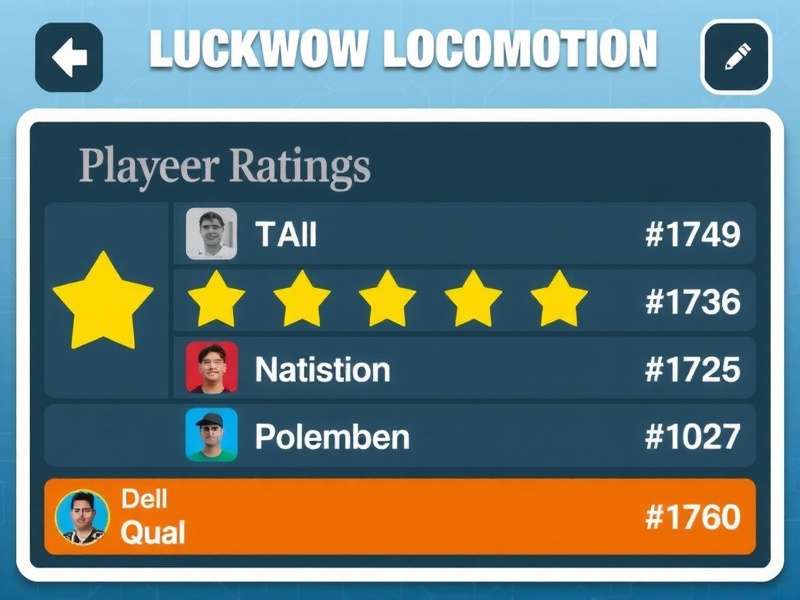 Lucknow Locomotion Player Ratings